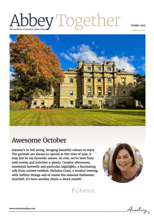 Cover for October 2025 AAG Newsletter