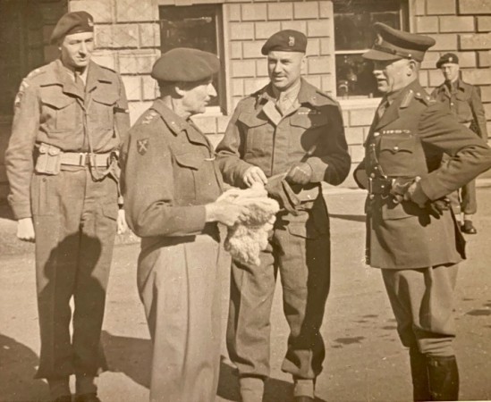 General Montgomery Addresses The Troops At Amesbury Abbey