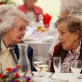 Residents enjoying Royal Wedding Residents enjoying Royal Wedding