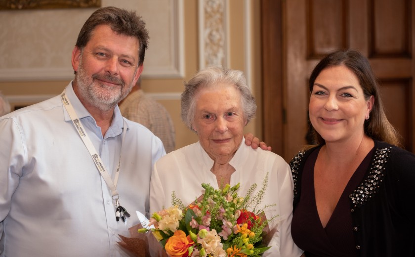 David, Sylvia and Naomi