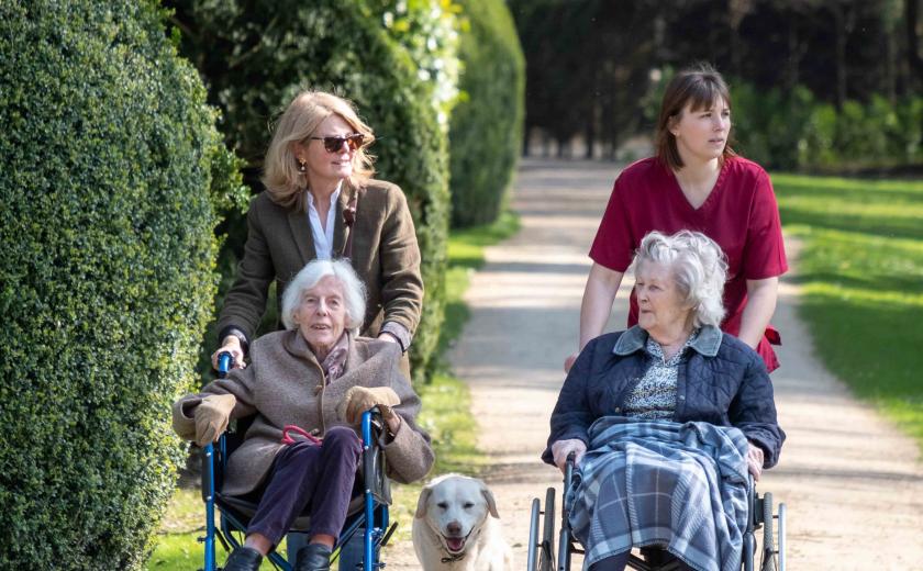 Residents and family