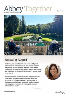 Cover for August 2025 AAG Newsletter