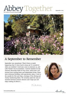 Cover for September 2025 AAG Newsletter