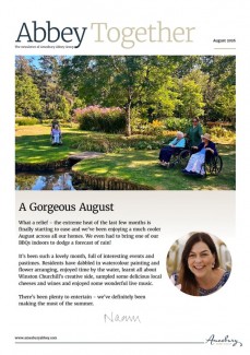 Cover for August 2026 AAG Newsletter